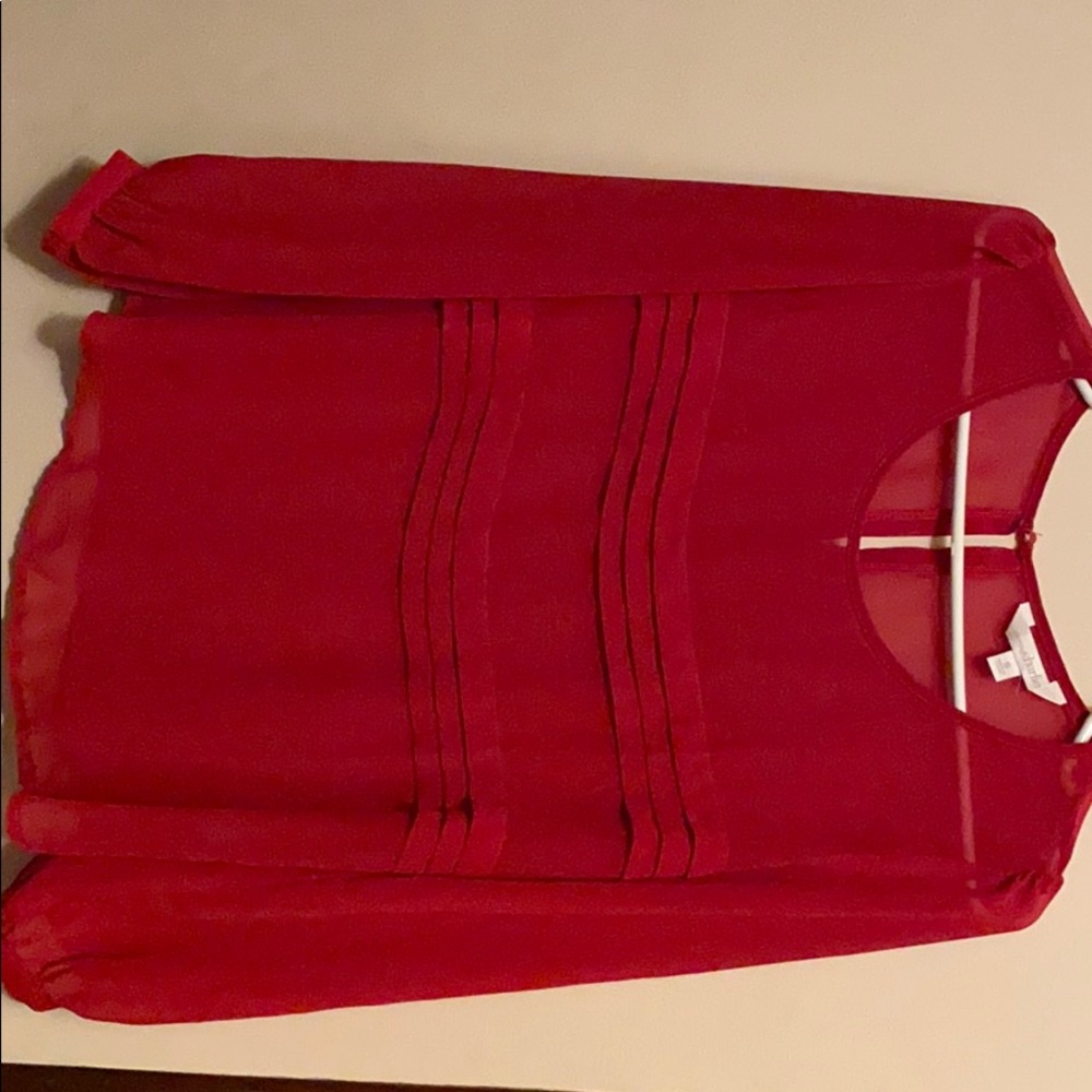 Red Blouse